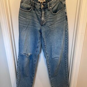 Madewell Classic Low-rise baggy Blue Denim Jeans